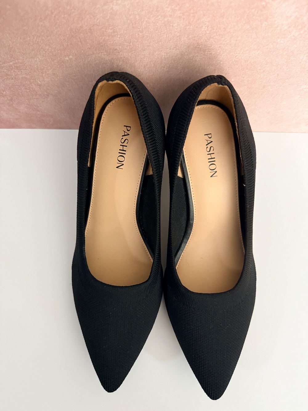 Pashion Footwear Coal Knit Pumps - Picture 6 of 7